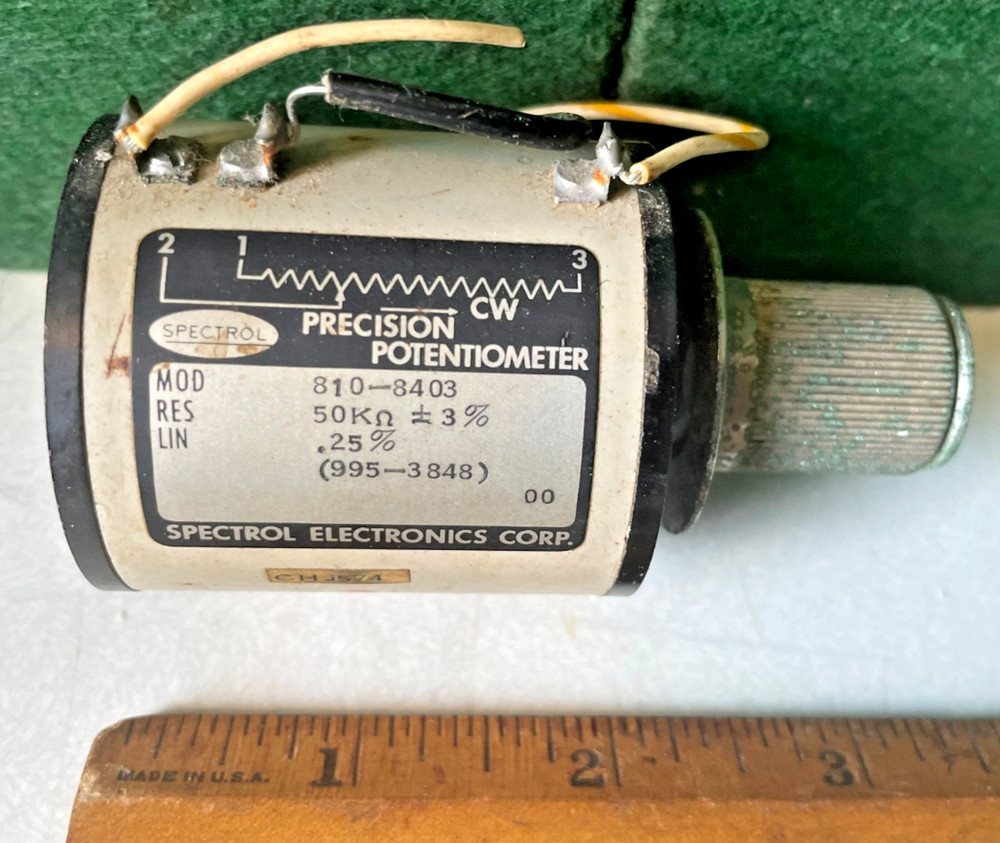 Spectrol Electronics 810-8403 Precision Potentiometer, 50Kohms