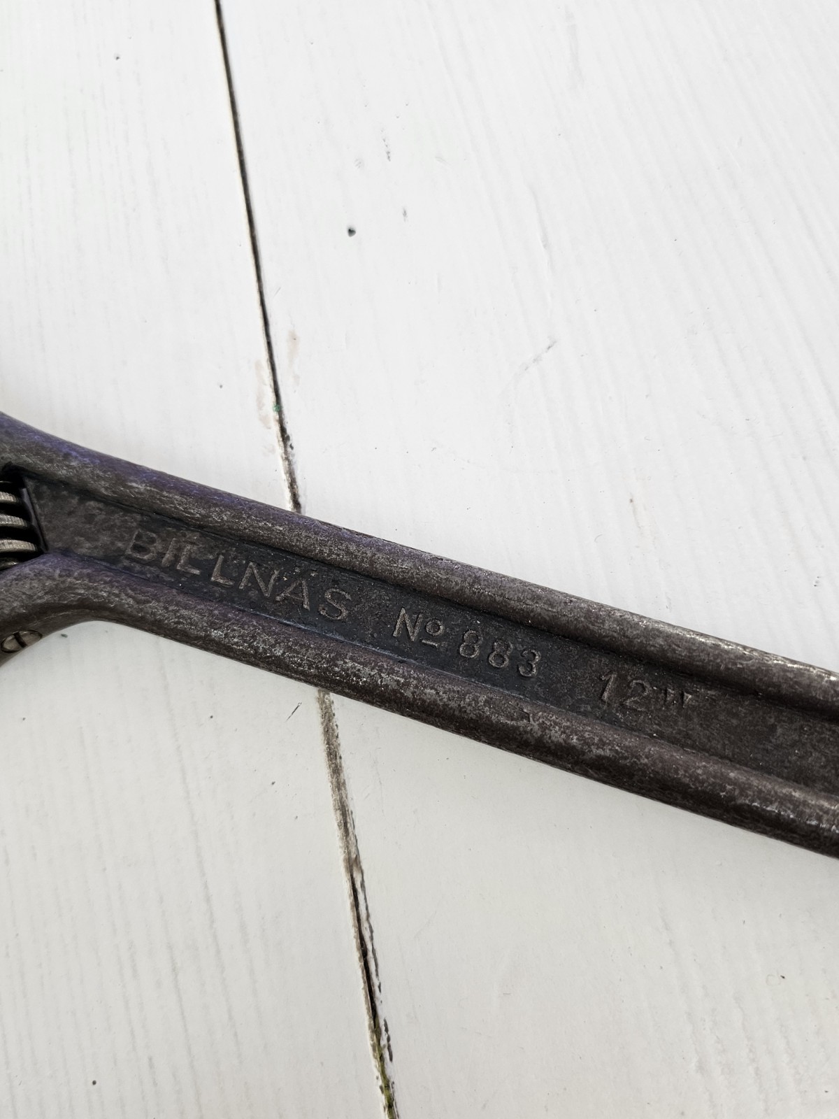 Rare Vintage Billnas 883 12" Wrench