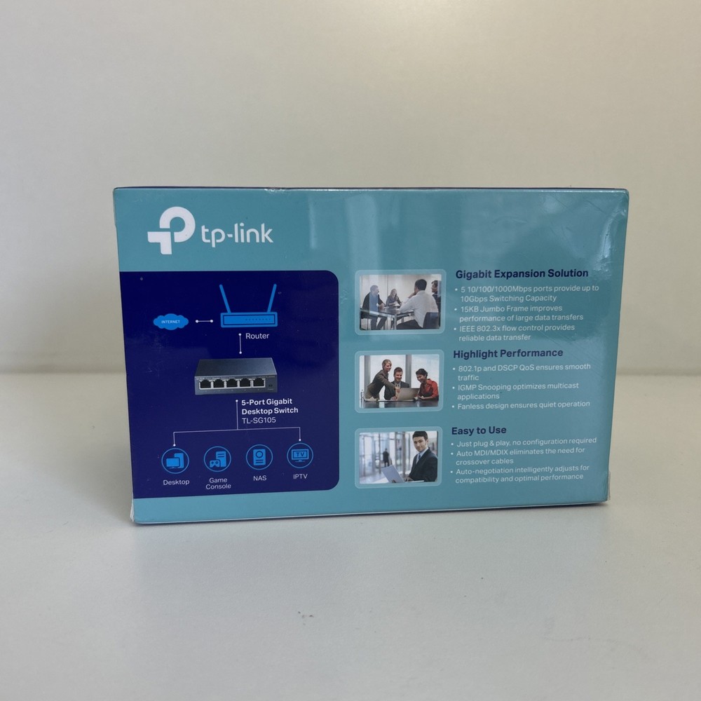 TP-LINK Technologies TP-Link TL-SG105 5-Port Gigabit External Switch