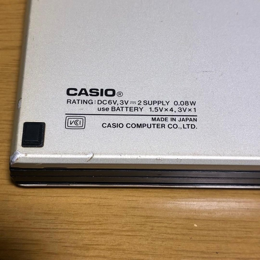CASIO VX-4 Mini Pocket Personal Computer Calculator Tested Working Used