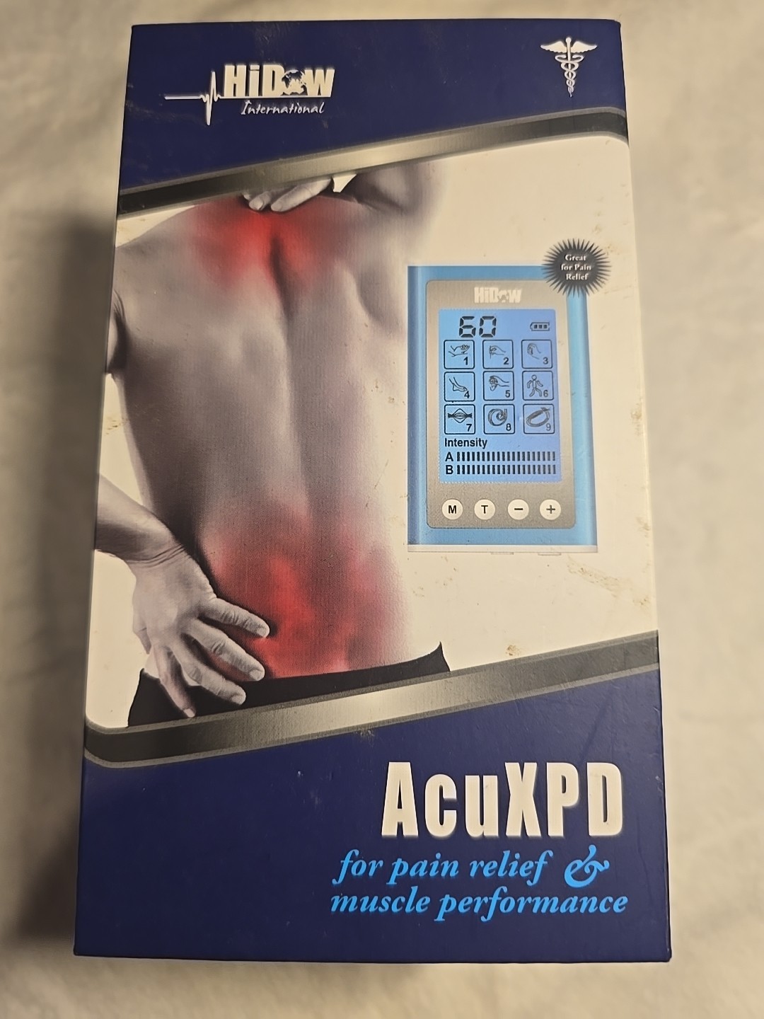 HiDow ACU-XPD-S Micro Tens Unit For Back Pain
