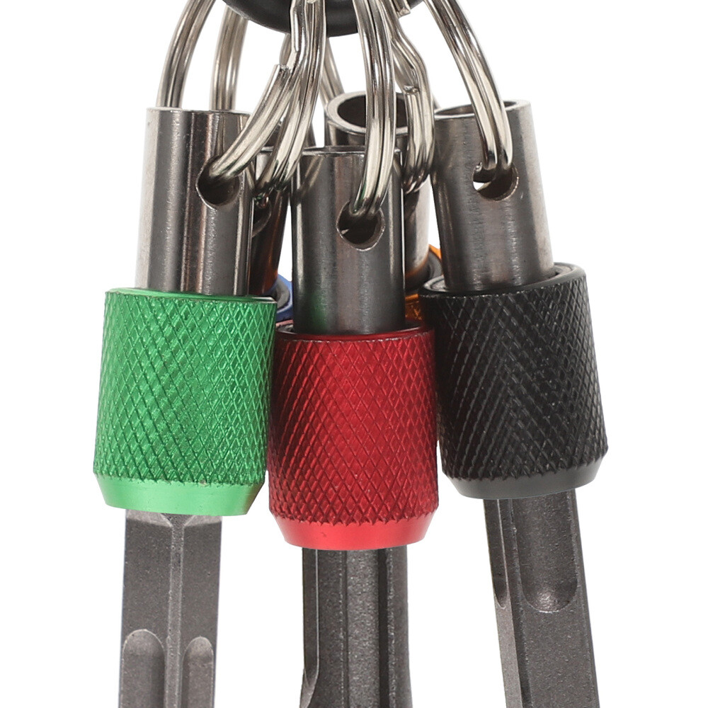 Drill Bit Keychain Holder Keychain Screwdriver Drill Bit Holder Bit Set Tool