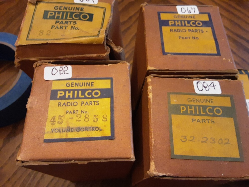 NOS Philco ANT Osc Coil Rf Lot