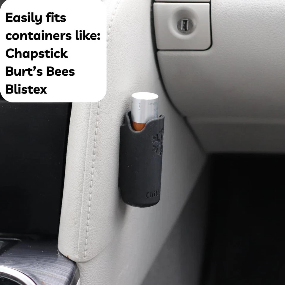 - Insulated Lip Balm Mount - Premium Interior Car Accessory - Keep Your Chaps...