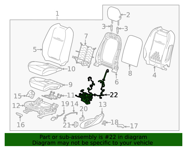 Genuine GM Harness 92277193