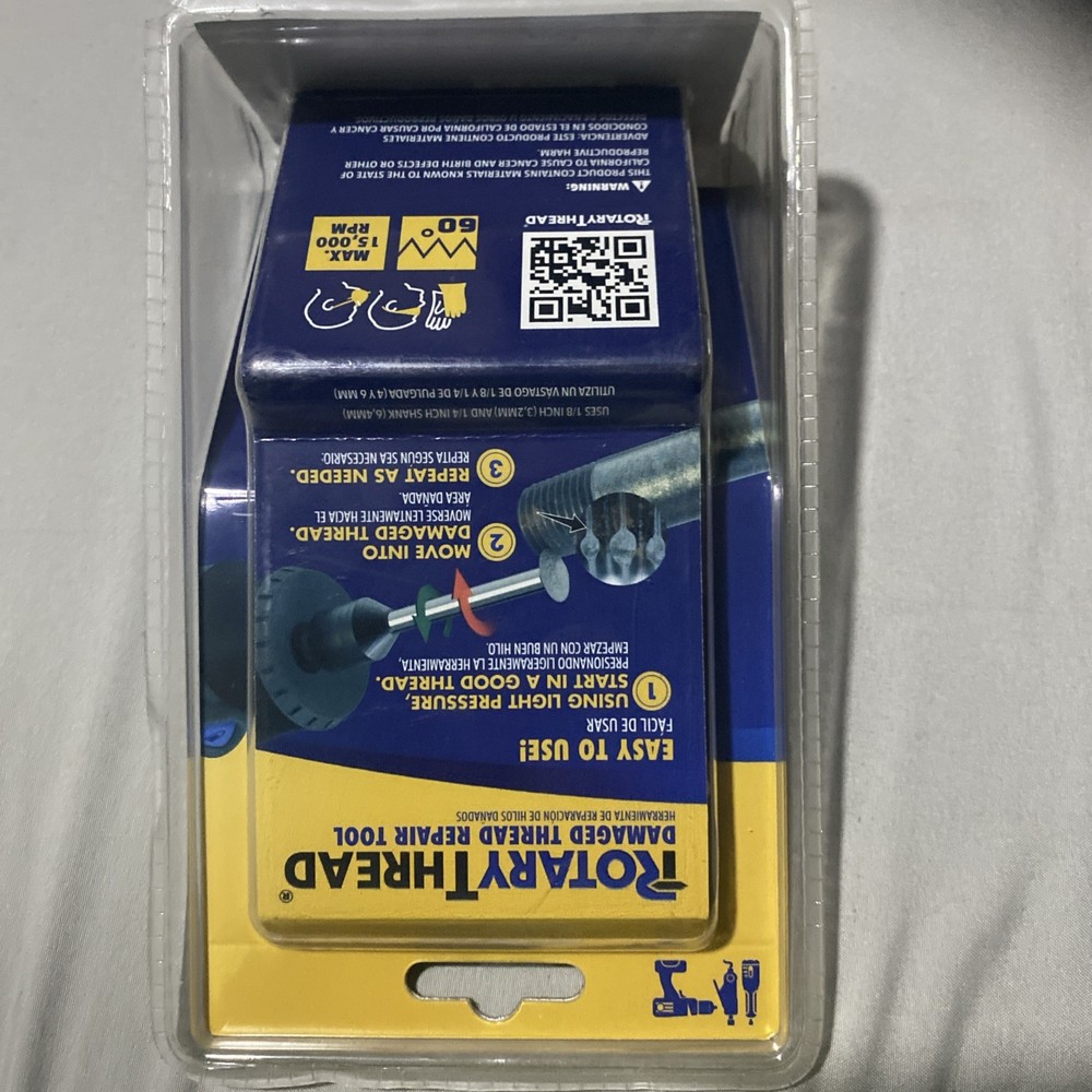 Rotary Thread - damage thread repair tool.