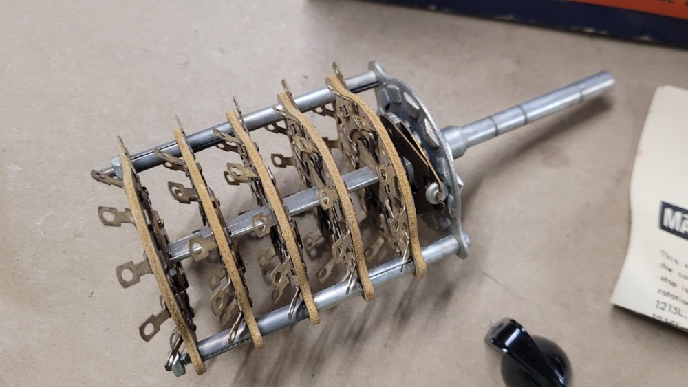 Mallory 1315L Stack Pole Rotary Switch
