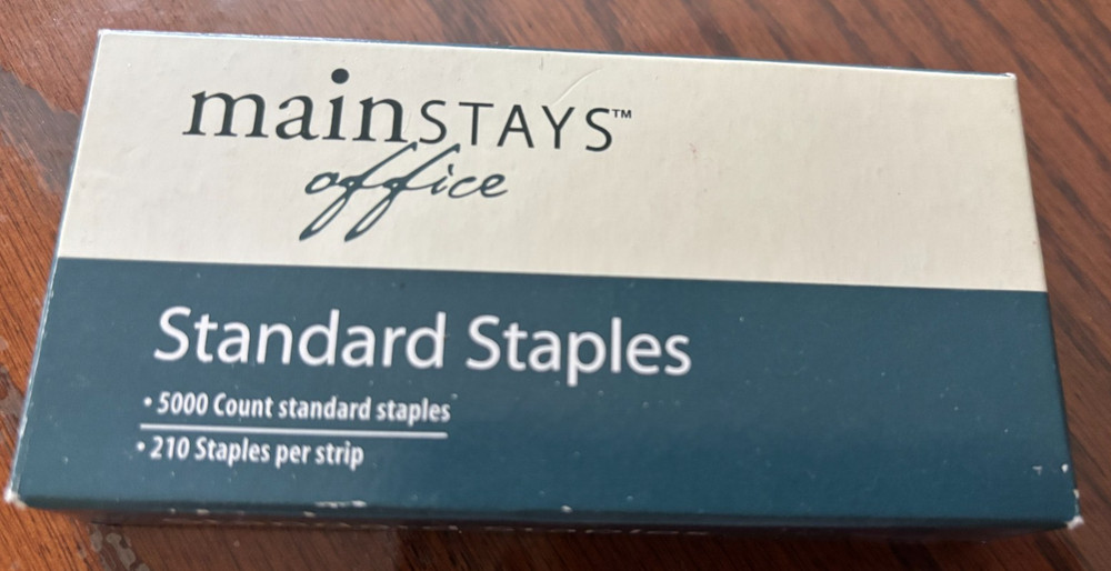 Staples, 5,000 standard, Scool smart, new, never used