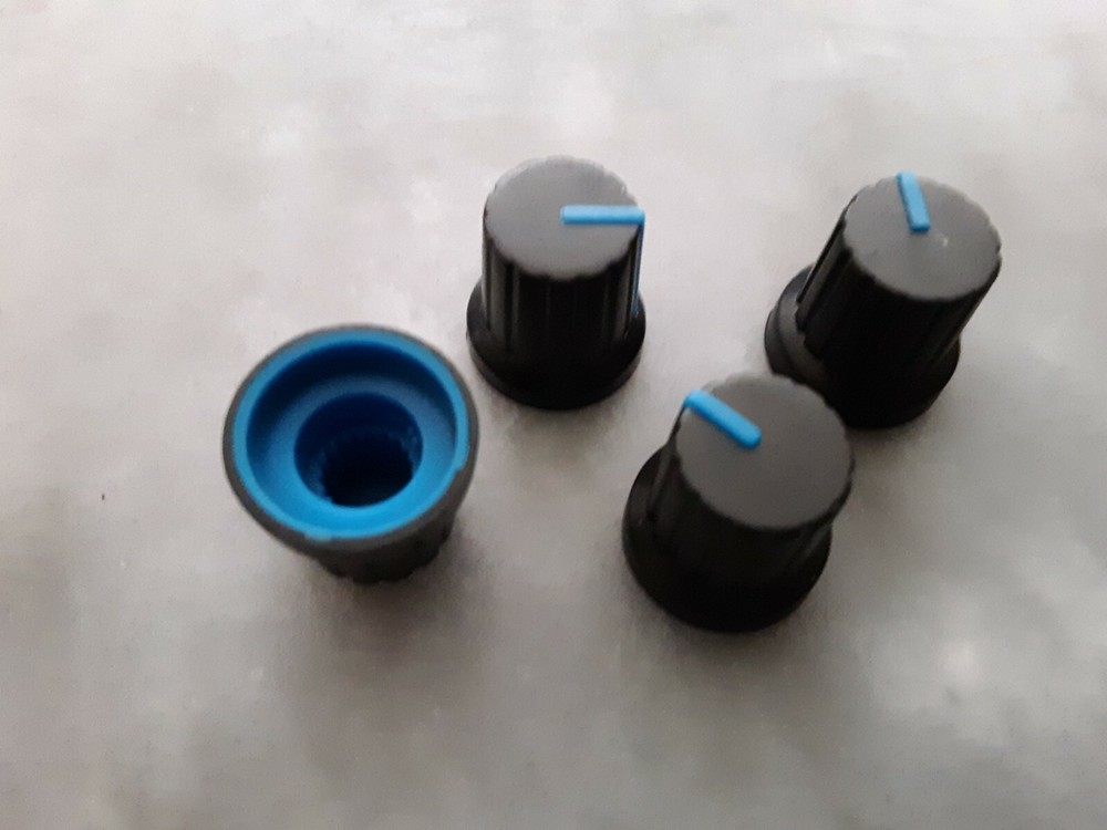 6mm Shaft Control Knobs 24 spline. 4pcs Fast shipping.