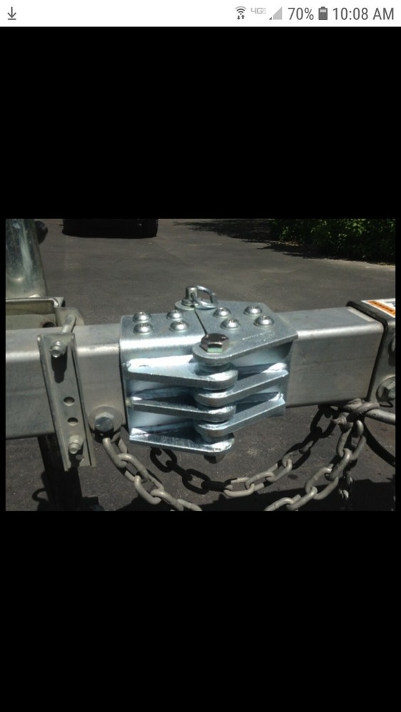 TTROY 3x5 Fold away hinge kit same bolt pattern as Fulton fold away.