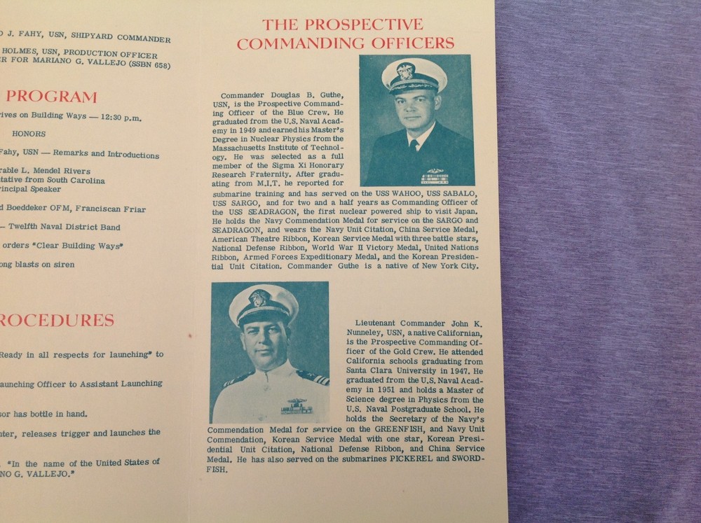 3 1965 Mare Island Navy Yard Programs