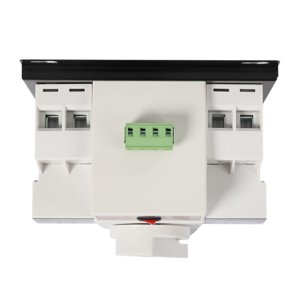White Dual Power Automatic Transfer Switch Mini Switches Toggle Controller
