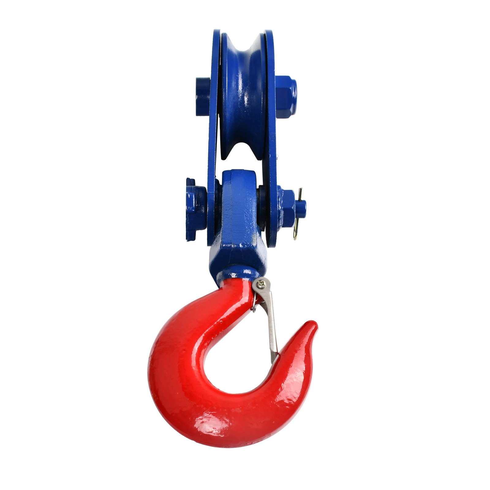 4 Ton Snatch Block 4-1/2" Sheave 1/2" Wire Rope w/Swivel Hook Wrecker Roll Back