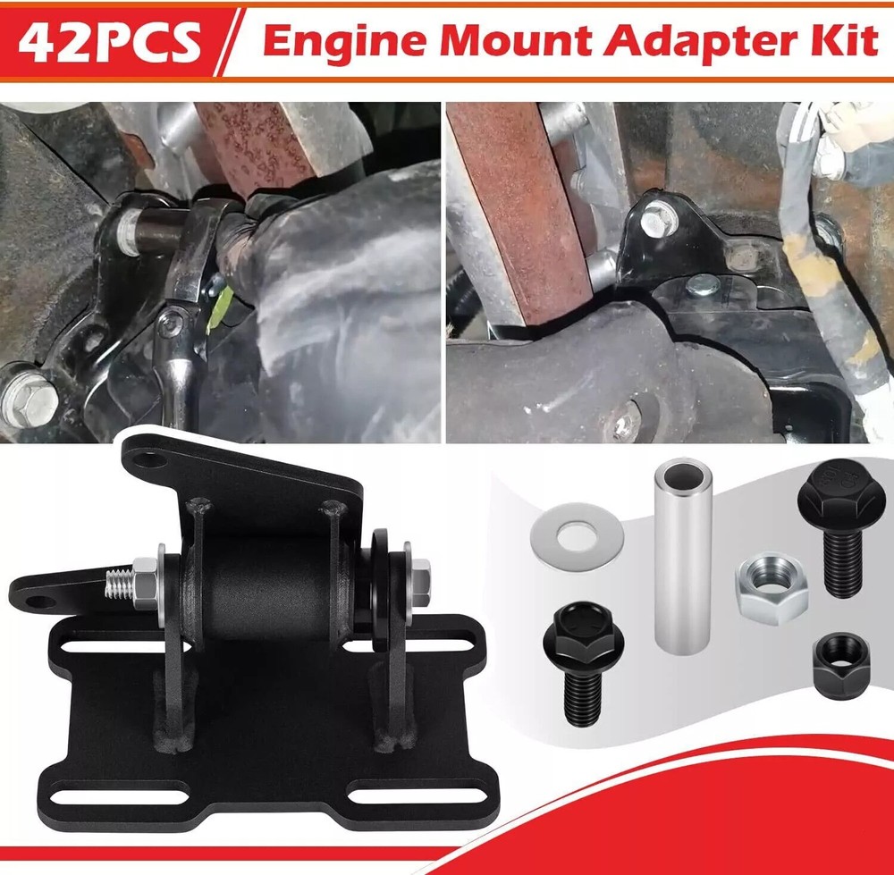 LS Conversion Engine Swap Mounts Adjustable with Hardware for GM Body LS1 2 LSX