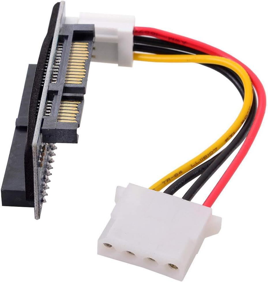 3.5" 40-Pin 40pin IDE To 7+15Pin 22-Pin Male SATA adapter PATA-SATA For HDD,CD