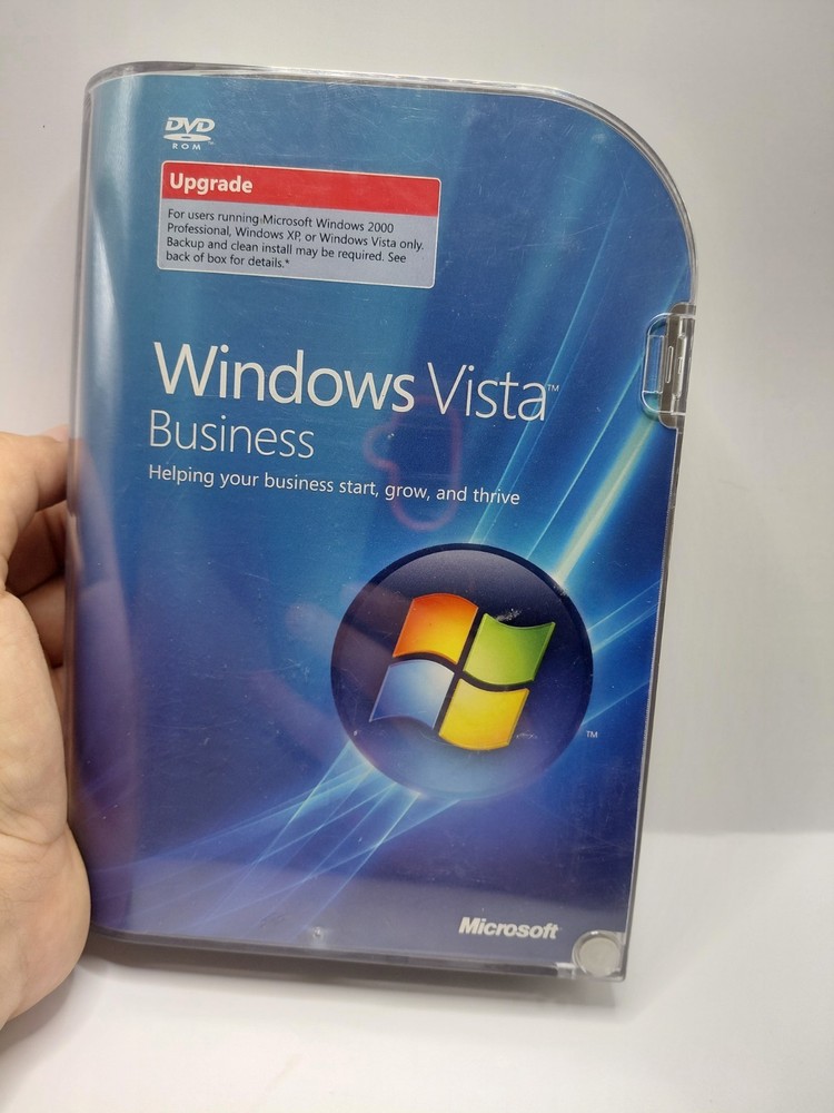 Microsoft Windows Vista Business Upgrade Operating System DVD