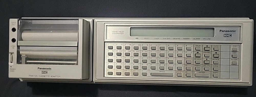 Panasonic HHC RL-H1400 Handheld Computer With Modules Printer Tested Working
