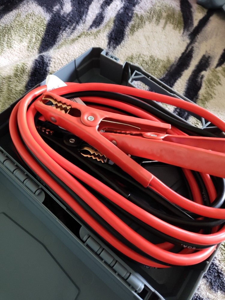 Booster Cable 6 Gage 12 Ft