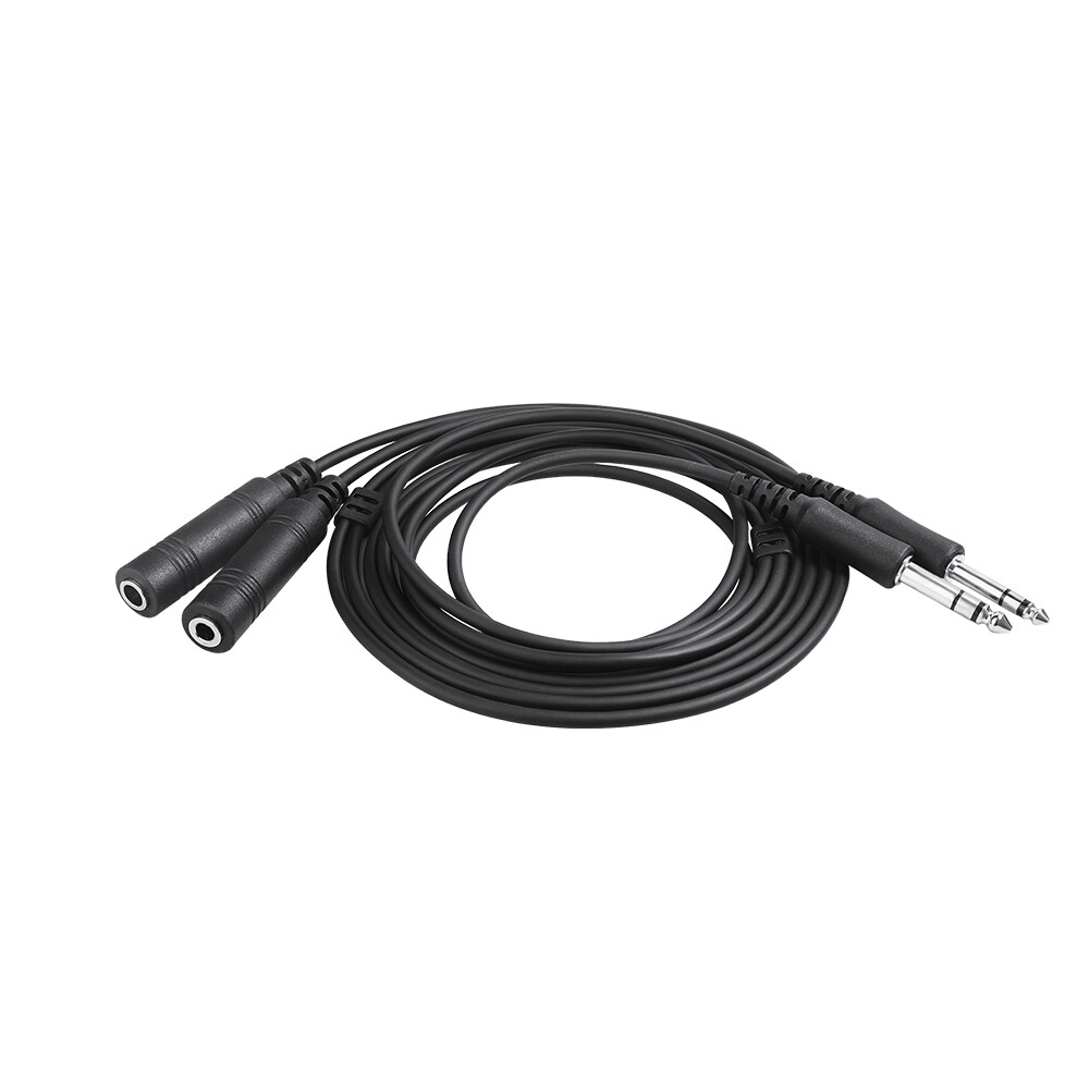 Wirenest General Aviation GA Dual Plug Headset Extension Cable