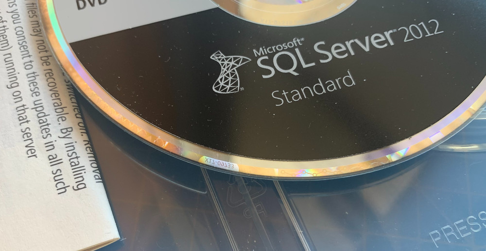 SQL Server 2012 Standard 16 Core DVD COA Genuine Holographic Authentic Retail