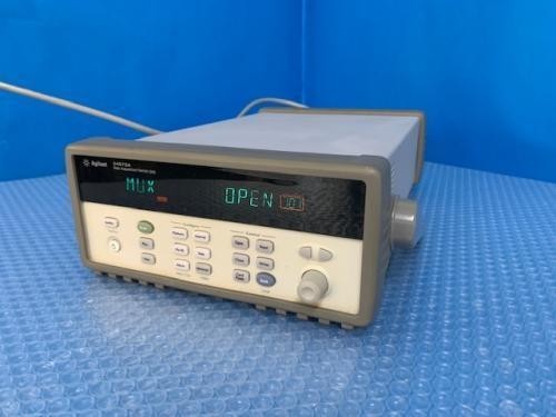 Agilent HP 34970A Data Acquisition Switch Unit Passes Self Test