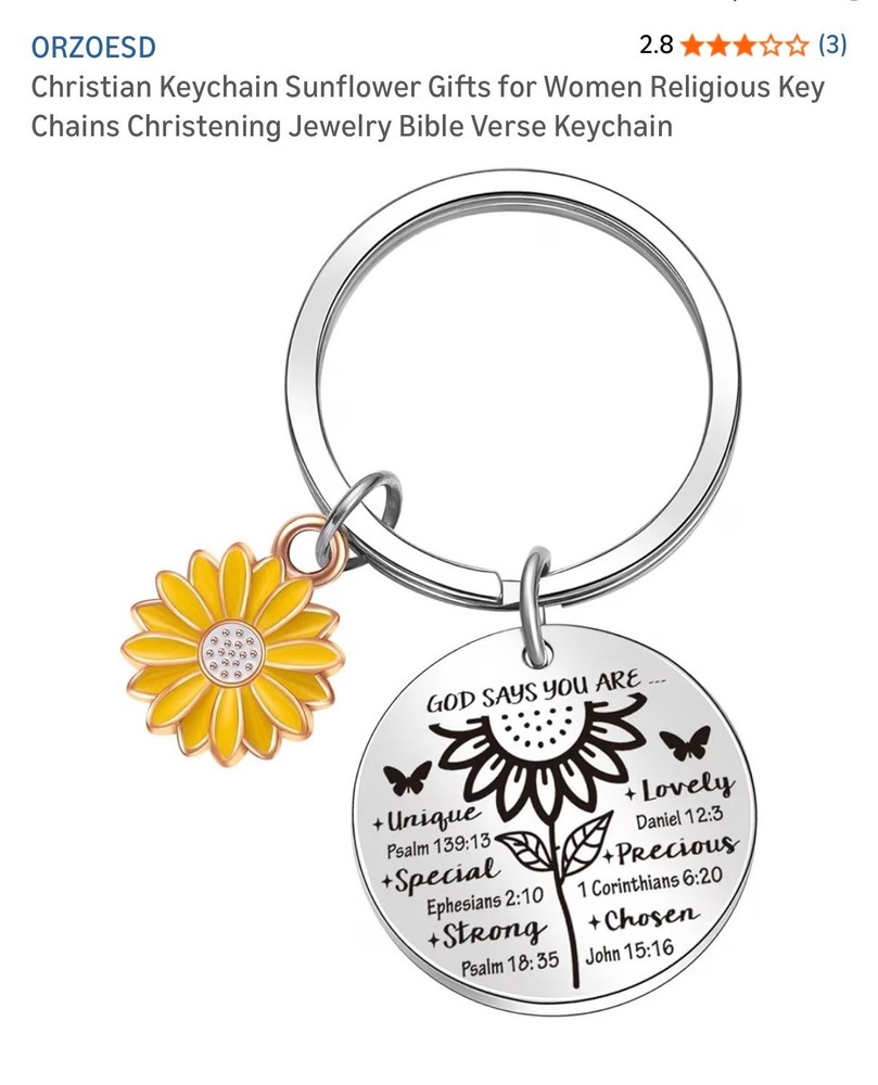 Christian first communion gift  key chain