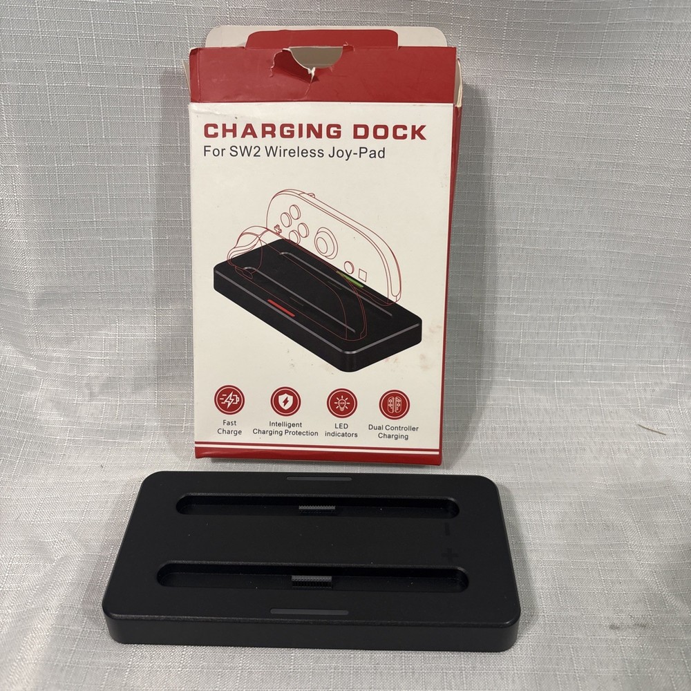 Charging Dock for SW2-Wireless Joy-Pad Controller, Black, USB-C