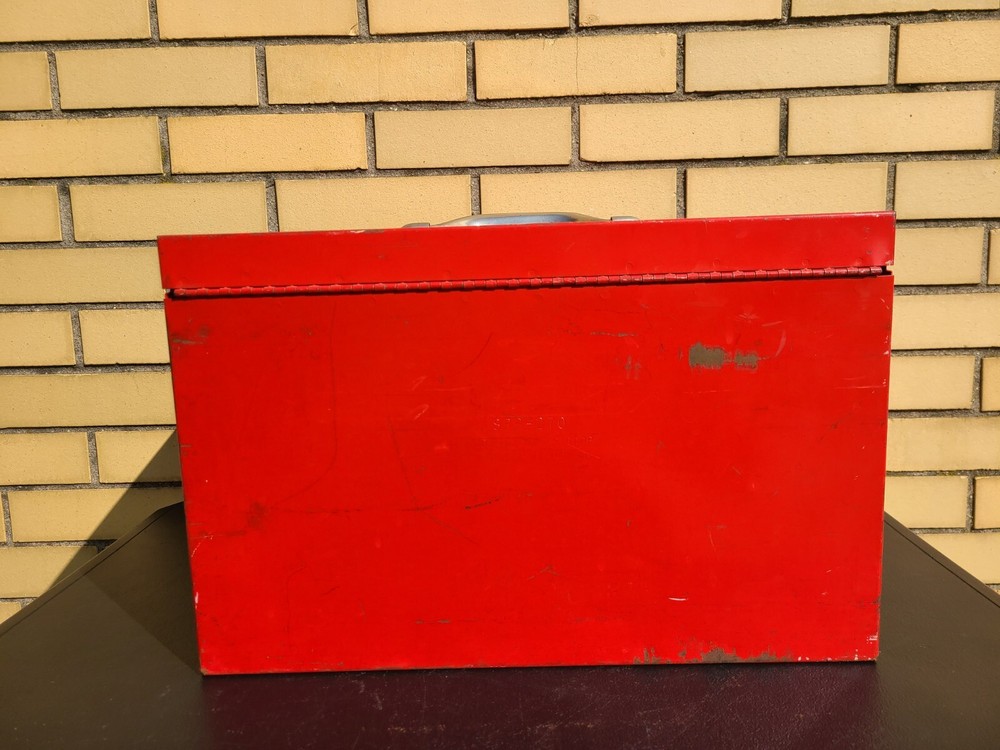 Snap-On SPP-270 Lockable File Storage Box Vintage