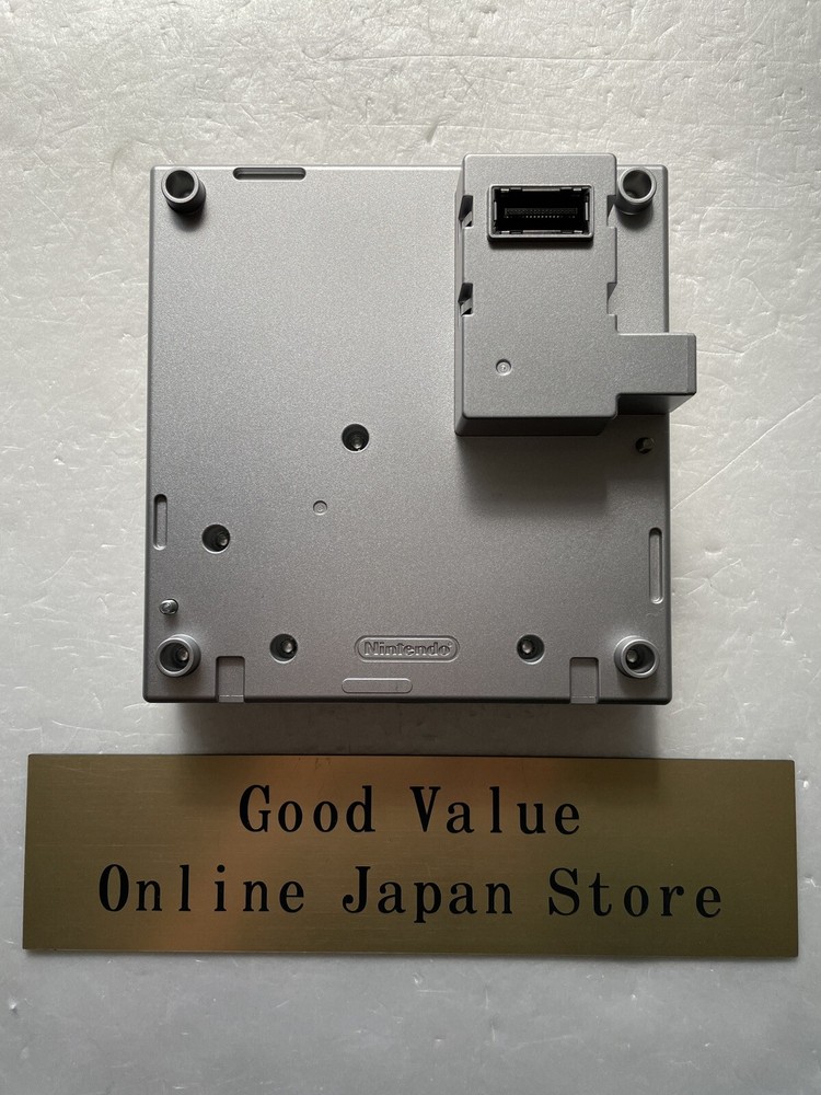 Nintendo GameCube Gameboy Player DOL-017 Silver Console Used without Disk