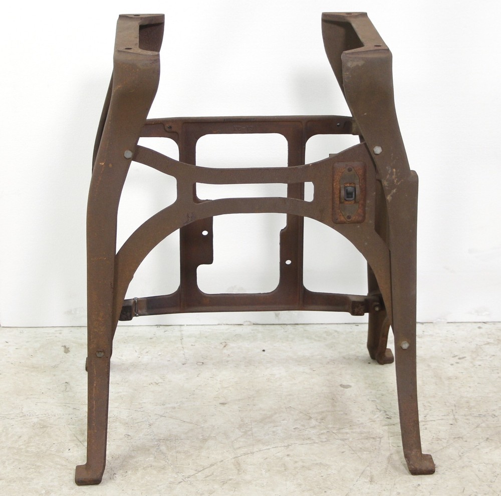 Salvaged Cast Iron Machine Base