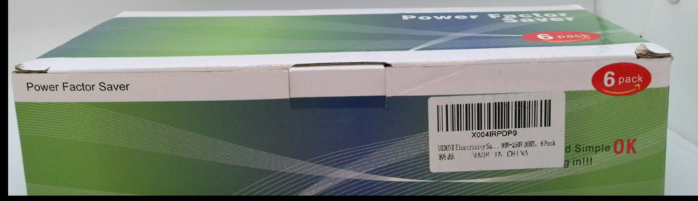 6 Pack Plug In Voltage Stabilizer Device 90-250V Compact Electrical Plug Unit