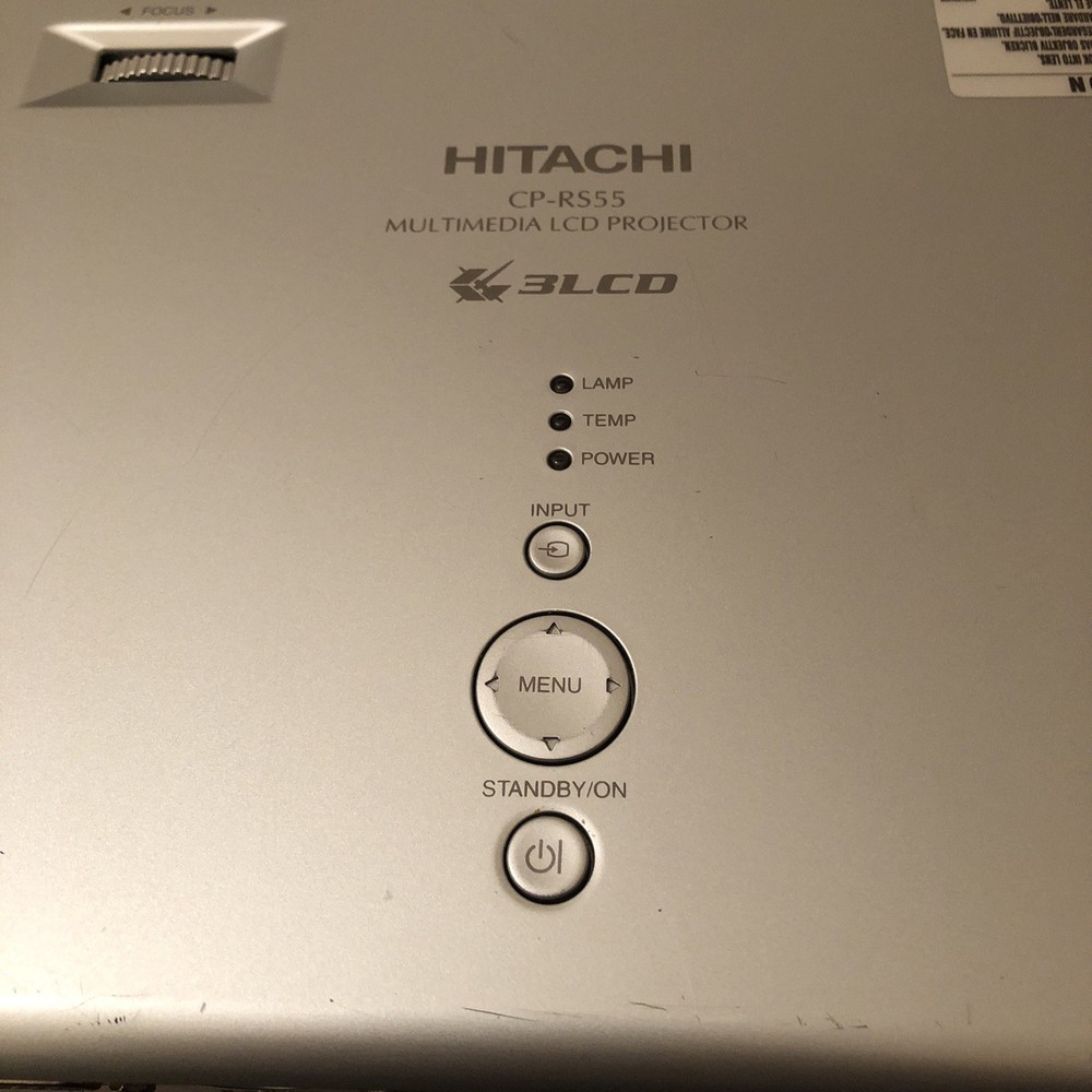 Hitachi Projector Performa CP-RS55 Multimedia LCD Silver