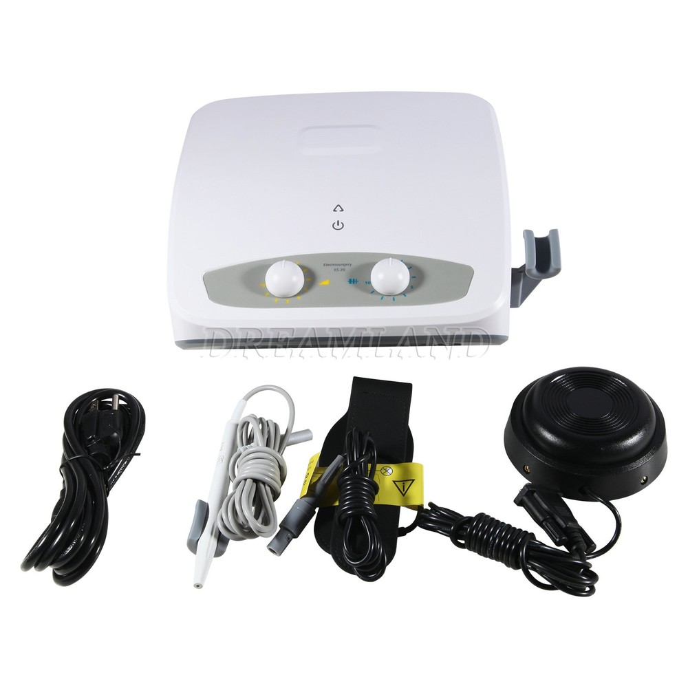 Dent Electro Electrosurgery Unit Machine High Frequency Electric+ 7 Knife Tips