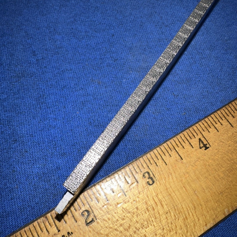 Printing Block ( Background Border Edge ) Thin Line Lead