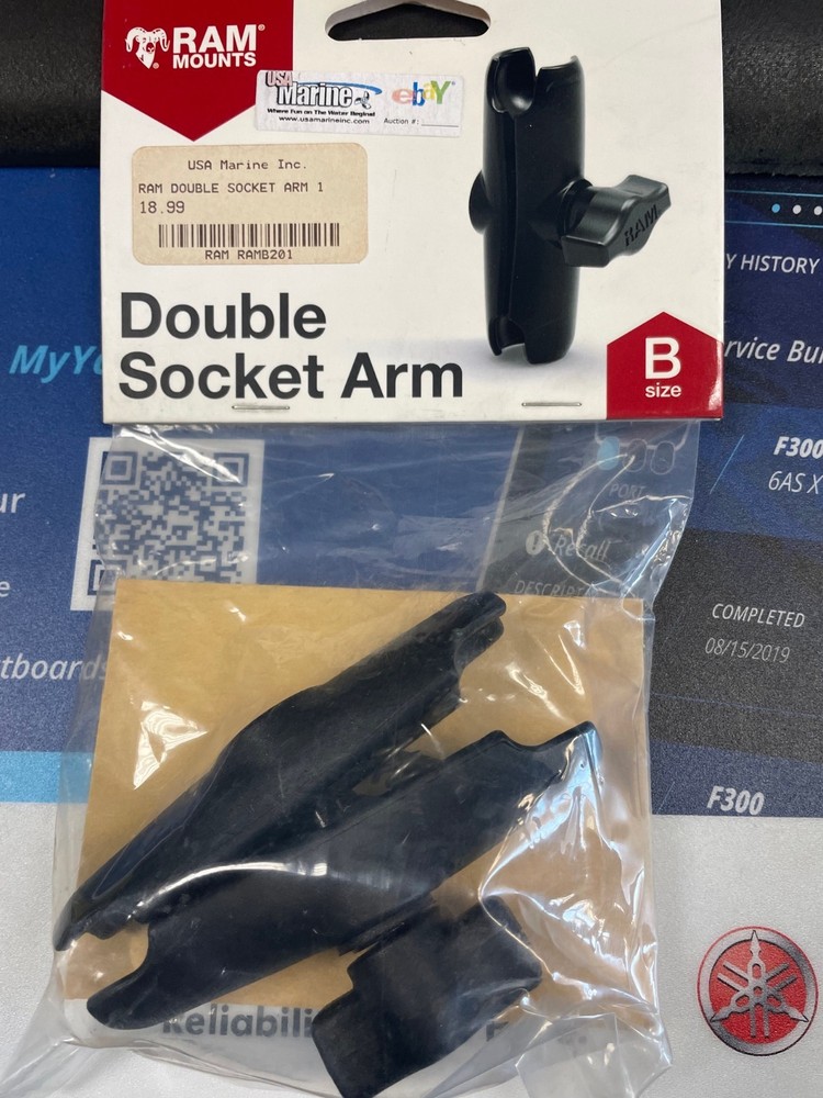 NEW RAM Mounts Double Socket # RAM-B-201