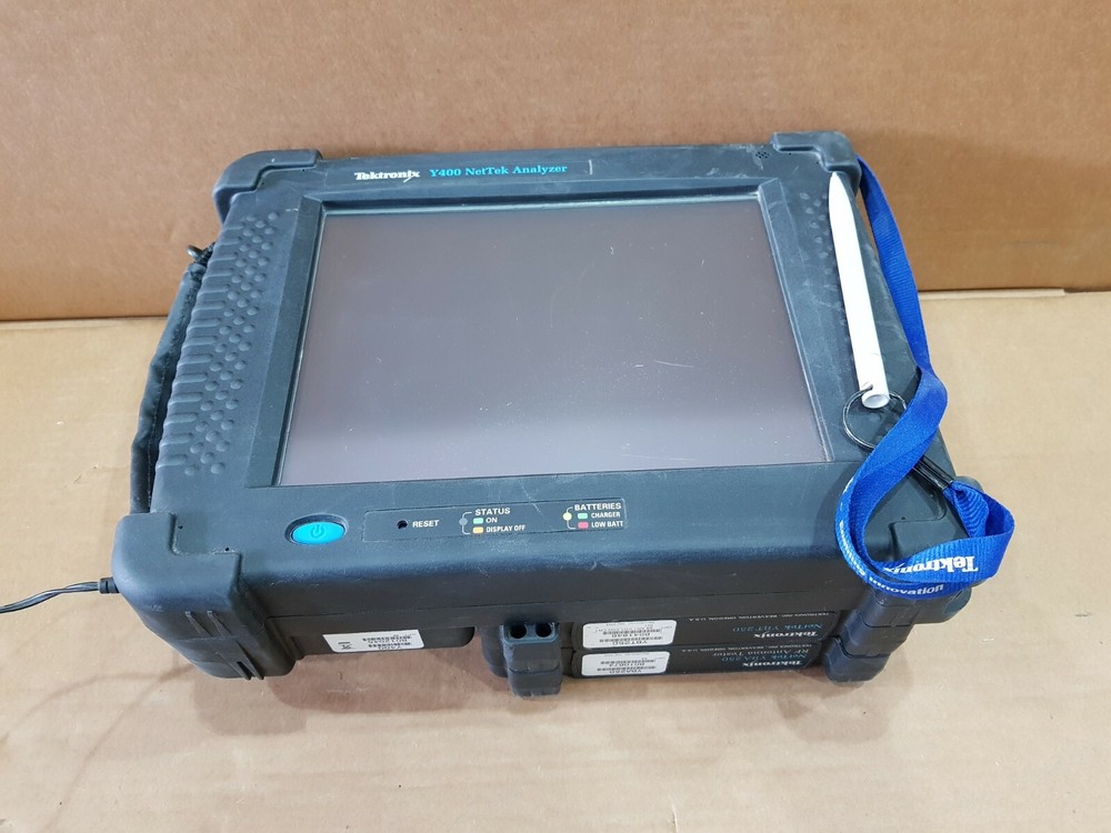 Tektronix Y400 NetTek Analyzer & Interference Analyzer w YBT250 YBA250
