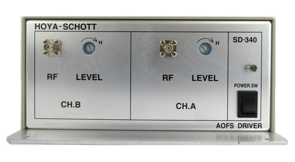 Hoya-Schott SD-340 AOFS Driver Working Surplus