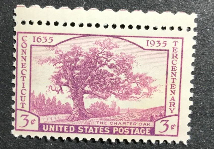 US Scott #772 Connecticut 3 Cent MNH