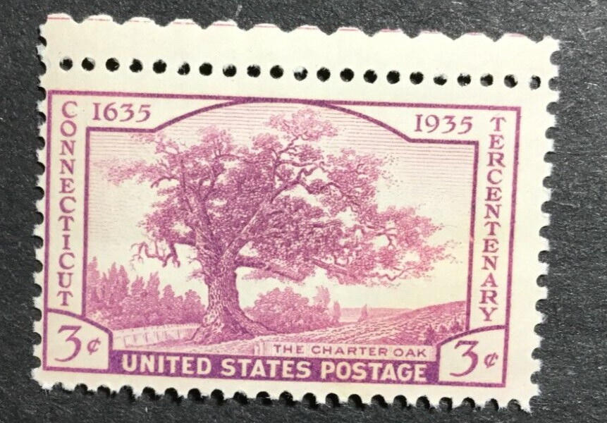 US Scott #772 Connecticut 3 Cent MNH