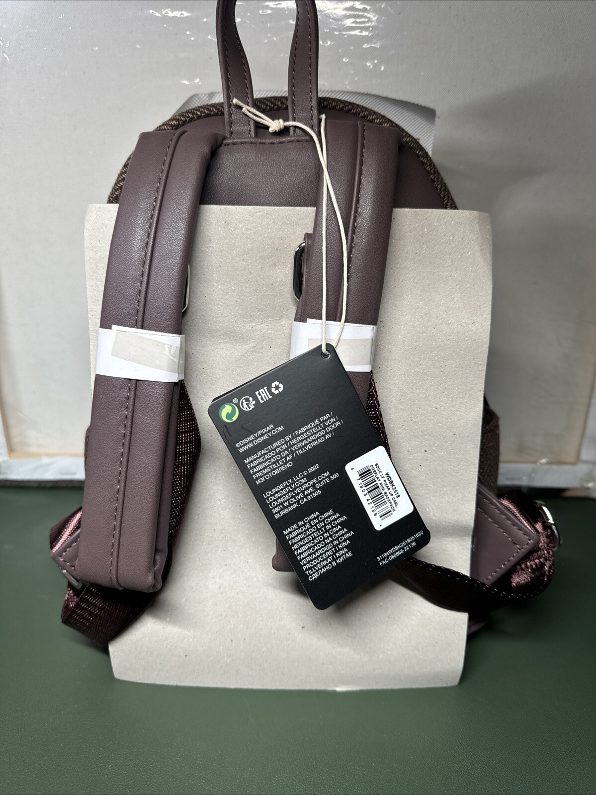 Loungefly Disney Pixar UP Mini Backpack Carl Suit Cosplay Mini Backpack - NEW!