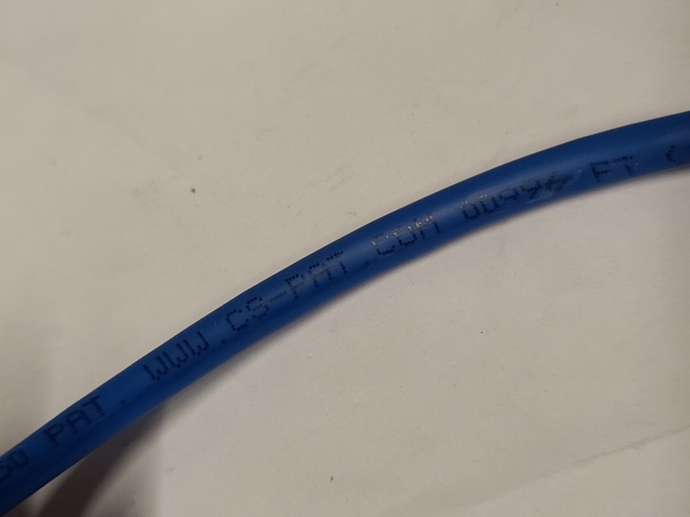 Commscope CS34P 23/4P Cat6 U/UTP WebTrak Plenum CMP Network Cable Blue /100ft