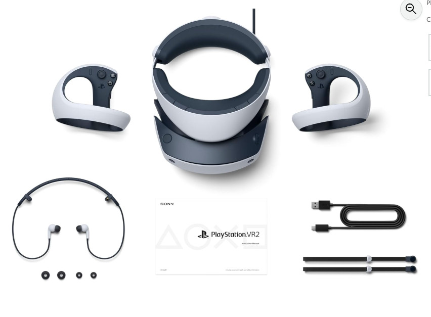 Sony PlayStation PSVR2 Headset 2 Controllers VR