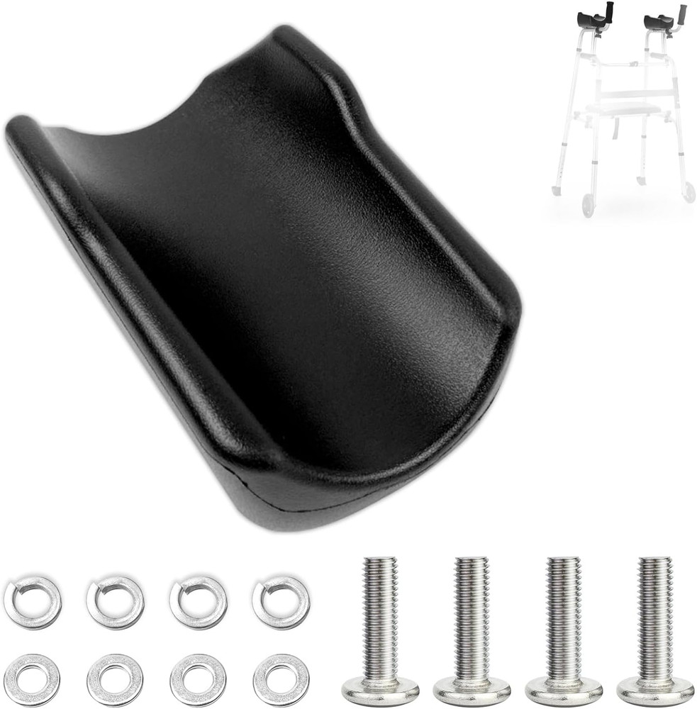 Rollator Armrest Pad, Universal Rollator Arm Rest Attachment, Soft and Comfortab