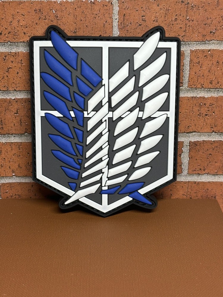 PVC Tactical Morale Patch - Attack on Titan Patch - Anime Wings Patch