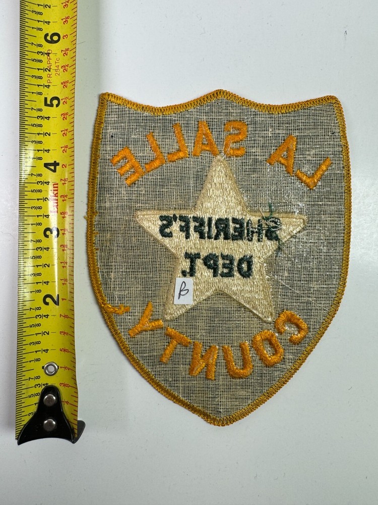 Lasalle County Sheriff Illinois IL Patch U8B