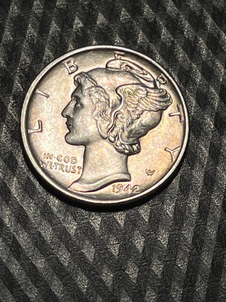 1942 Mercury Dime in sharp BU MS condition #A