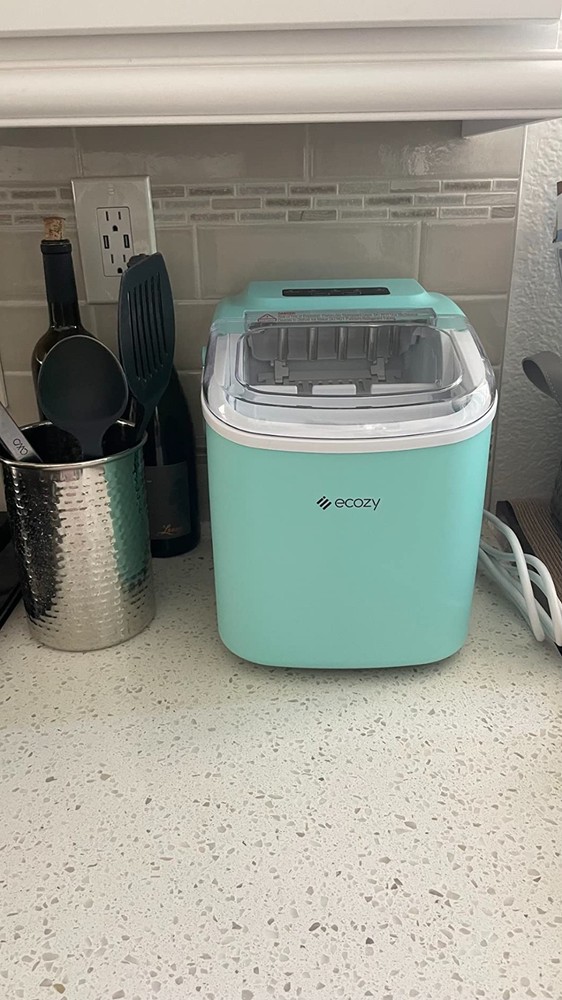 Stainless Steel Ice Maker, 24 Cubes in 13 Mins