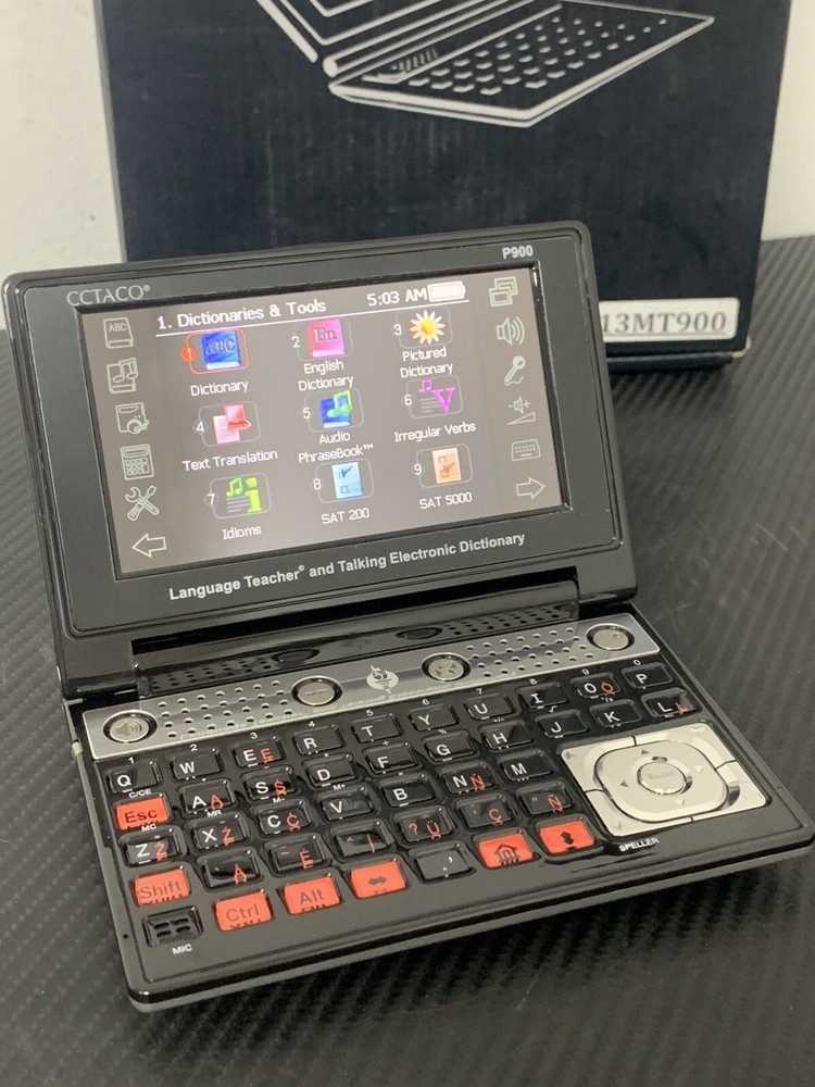 ECTACO Partner 13MT900 Deluxe Multilingual Electronic Dictionary - NEW! FAST!