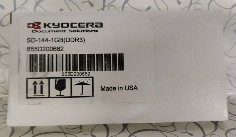 Kyocera Document Solution  SD-144-1GB(DDR3)855D200662 Printer Memory Ram Upgrade
