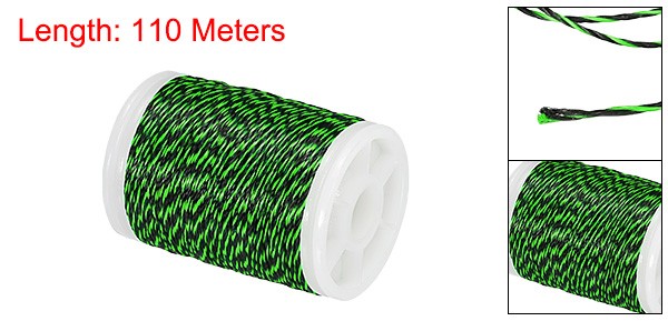 Archery Bow String Serving Thread 0.3" Dia Bowstring Thread Green